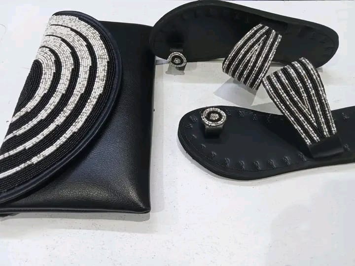 Sandal & Clutch bag
